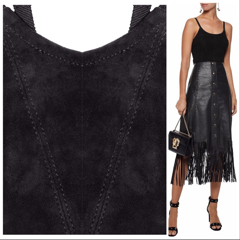 Haute Hippie 100% Lambskin - Picture 1 of 8
